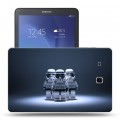 Дизайнерский силиконовый чехол для Samsung Galaxy Tab E 9.6 Звездные войны