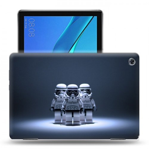 Дизайнерский силиконовый чехол для Huawei MediaPad M5 Lite Звездные войны