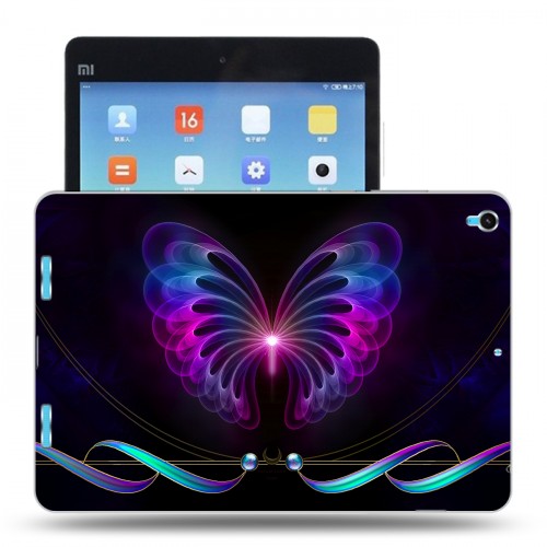 Дизайнерский силиконовый чехол для Xiaomi MiPad Бабочки