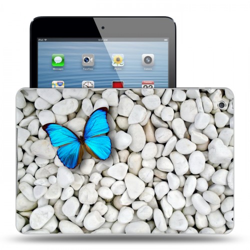 Дизайнерский силиконовый чехол для Ipad Mini Бабочки