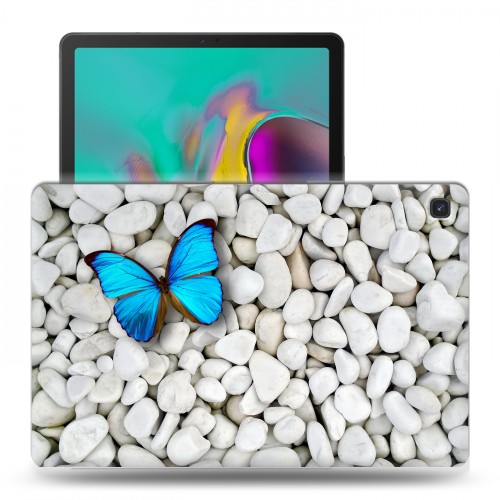 Дизайнерский силиконовый чехол для Samsung Galaxy Tab S5e Бабочки