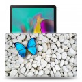 Дизайнерский пластиковый чехол для Samsung Galaxy Tab A 10.1 (2019) Бабочки