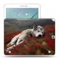 Дизайнерский силиконовый чехол для Samsung Galaxy Tab S2 9.7 Волки