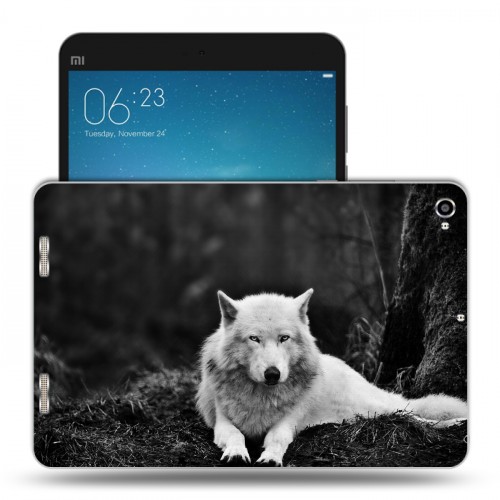 Дизайнерский силиконовый чехол для Xiaomi Mi Pad 2 Волки