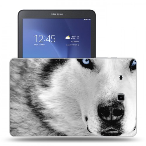 Дизайнерский силиконовый чехол для Samsung Galaxy Tab E 9.6 Волки