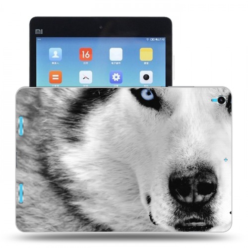 Дизайнерский силиконовый чехол для Xiaomi MiPad Волки