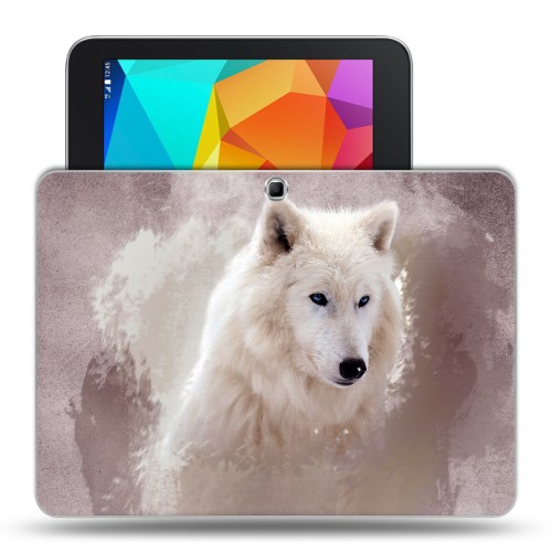 Дизайнерский силиконовый чехол для Samsung Galaxy Tab 4 10.1 Волки