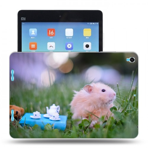 Дизайнерский силиконовый чехол для Xiaomi MiPad Грызуны