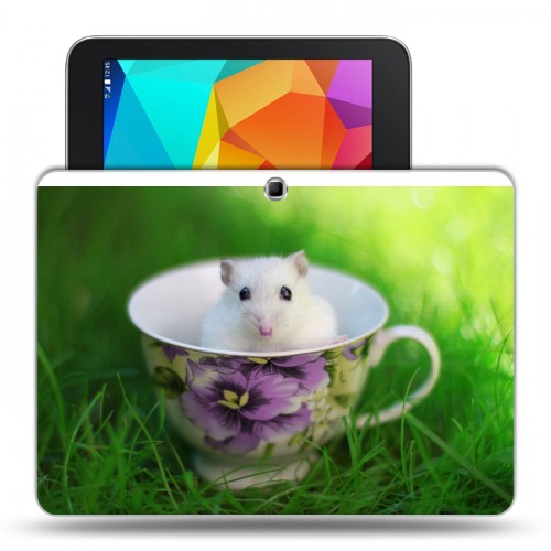 Дизайнерский силиконовый чехол для Samsung Galaxy Tab 4 10.1 Грызуны