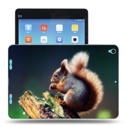 Дизайнерский силиконовый чехол для Xiaomi MiPad Грызуны