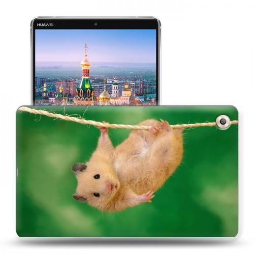 Дизайнерский пластиковый чехол для Huawei MediaPad M5 8.4 Грызуны