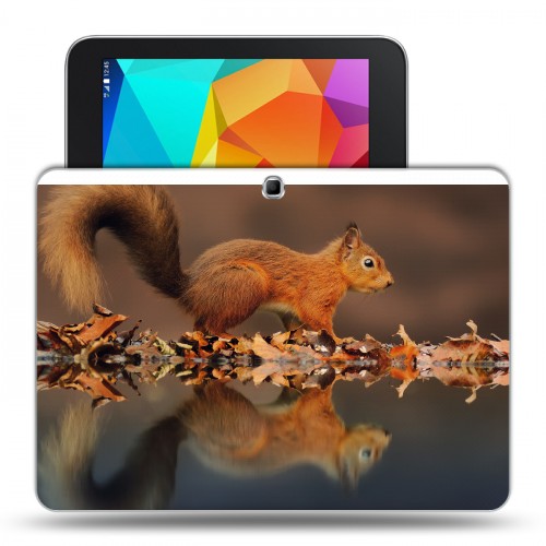 Дизайнерский силиконовый чехол для Samsung Galaxy Tab 4 10.1 Грызуны