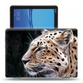 Дизайнерский силиконовый чехол для Huawei MediaPad T5 Леопард