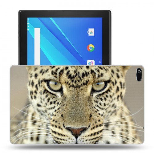 Дизайнерский силиконовый чехол для Lenovo Tab 4 8 Леопард