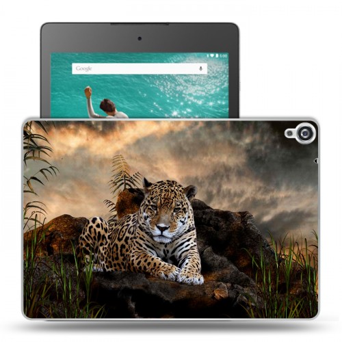 Дизайнерский пластиковый чехол для Google Nexus 9 Леопард