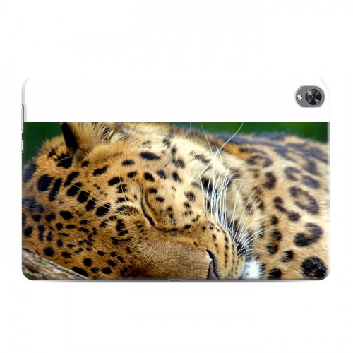 Дизайнерский силиконовый с усиленными углами чехол для Huawei MediaPad M6 10.8 Леопард