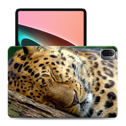 Дизайнерский силиконовый чехол для Xiaomi Pad 5 Леопард