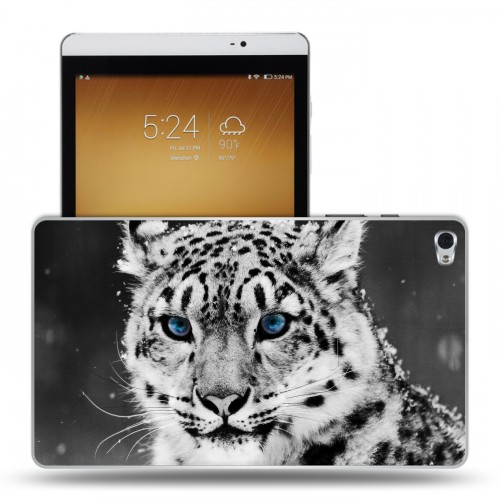 Дизайнерский силиконовый чехол для Huawei MediaPad M2 Леопард