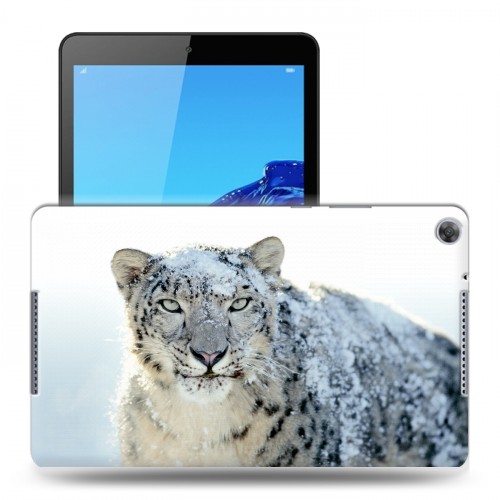Дизайнерский силиконовый чехол для Huawei MediaPad M5 lite 8 Леопард
