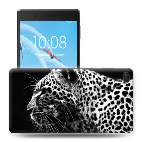 Дизайнерский силиконовый чехол для Lenovo Tab 4 7 Essential Леопард