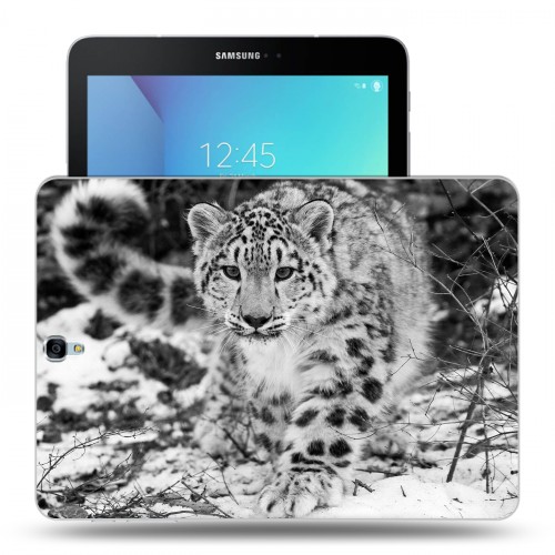 Дизайнерский силиконовый чехол для Samsung Galaxy Tab S3 Леопард