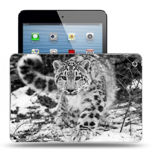 Дизайнерский силиконовый чехол для Ipad Mini Леопард