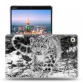 Дизайнерский пластиковый чехол для Huawei MediaPad M5 8.4 Леопард