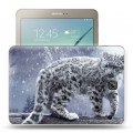 Дизайнерский силиконовый чехол для Samsung Galaxy Tab S2 8.0 Леопард