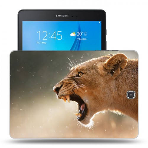 Дизайнерский силиконовый чехол для Samsung Galaxy Tab A 9.7 Львы