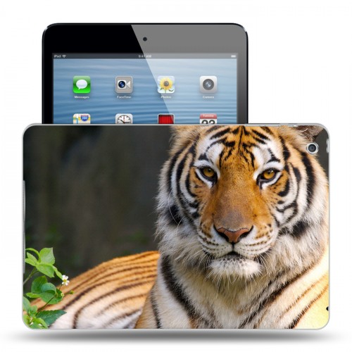 Дизайнерский силиконовый чехол для Ipad Mini Тигры