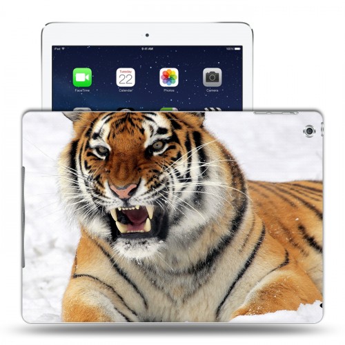 Дизайнерский силиконовый чехол для Ipad Air Тигры