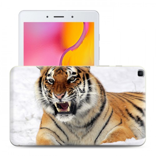 Дизайнерский силиконовый чехол для Samsung Galaxy Tab A 8.0 (2019) Тигры
