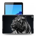 Дизайнерский силиконовый чехол для Huawei MediaPad M5 lite 8 Тигры