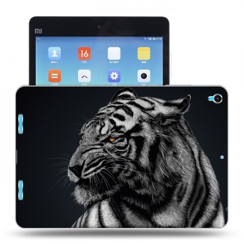 Дизайнерский силиконовый чехол для Xiaomi MiPad Тигры