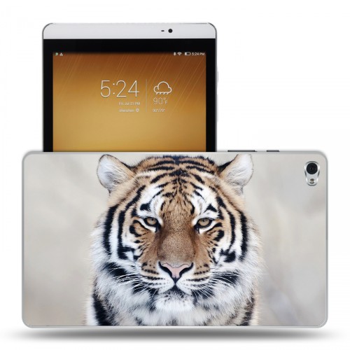Дизайнерский силиконовый чехол для Huawei MediaPad M2 Тигры