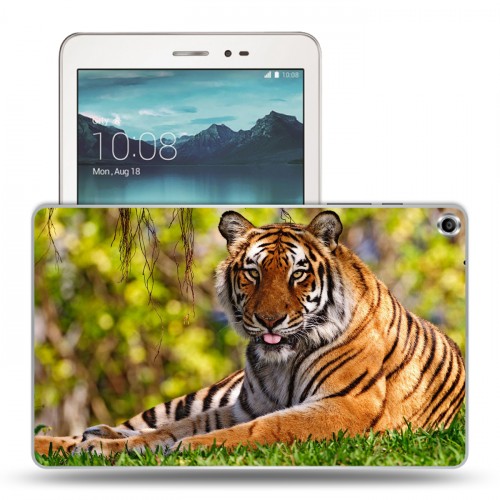 Дизайнерский силиконовый чехол для Huawei MediaPad T1 8.0 Тигры