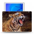 Дизайнерский силиконовый чехол для Huawei MediaPad T3 10 Тигры