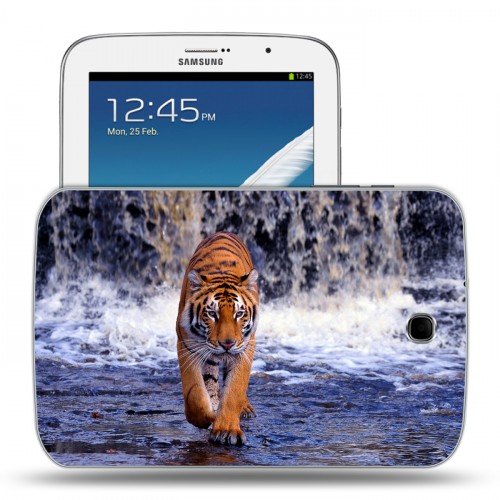 Дизайнерский силиконовый чехол для Samsung Galaxy Note 8.0 Тигры