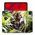Дизайнерский силиконовый с усиленными углами чехол для Ipad Pro 11 (2020) Тигры