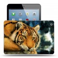 Дизайнерский силиконовый чехол для Ipad Mini Тигры