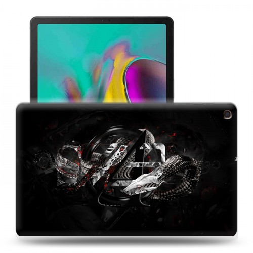 Дизайнерский силиконовый чехол для Samsung Galaxy Tab A 10.1 (2019) Змеи