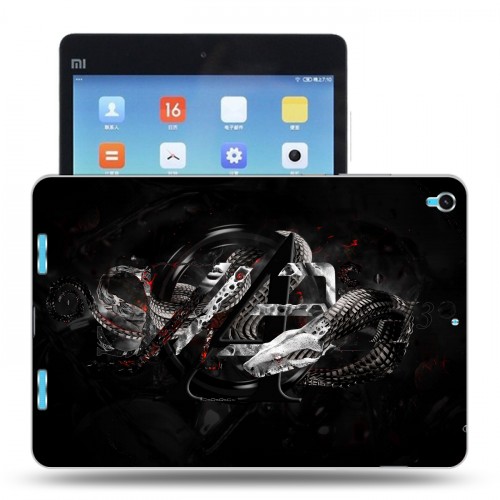 Дизайнерский силиконовый чехол для Xiaomi MiPad Змеи