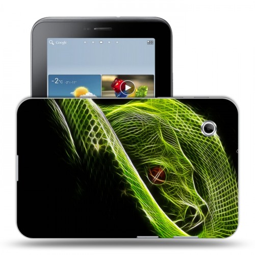 Дизайнерский силиконовый чехол для Samsung Galaxy Tab 2 7.0 Змеи