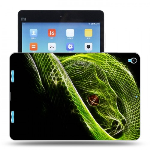 Дизайнерский силиконовый чехол для Xiaomi MiPad Змеи