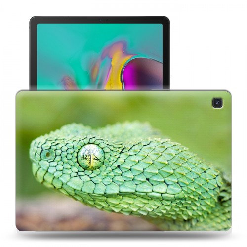 Дизайнерский пластиковый чехол для Samsung Galaxy Tab S5e Змеи
