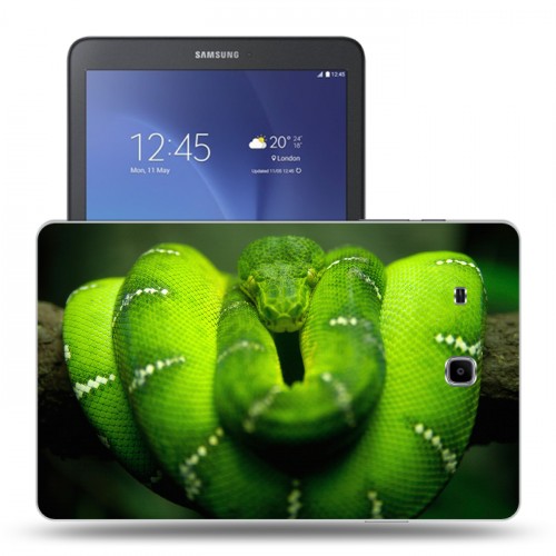 Дизайнерский силиконовый чехол для Samsung Galaxy Tab E 9.6 Змеи