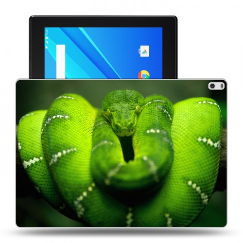 Дизайнерский силиконовый чехол для Lenovo Tab 4 10 Plus Змеи