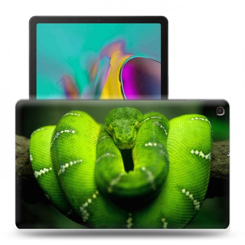 Дизайнерский силиконовый чехол для Samsung Galaxy Tab A 10.1 (2019) Змеи