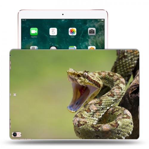 Дизайнерский силиконовый чехол для Ipad Pro 10.5 Змеи