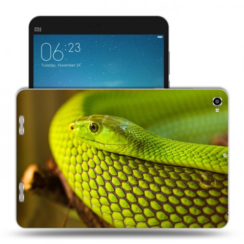 Дизайнерский силиконовый чехол для Xiaomi Mi Pad 2 Змеи